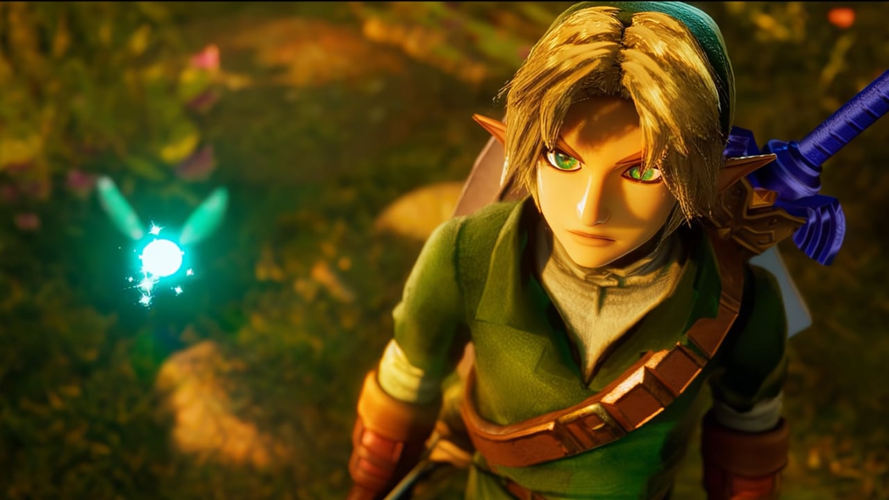 This playable version of Zelda made in Minecraft looks better than