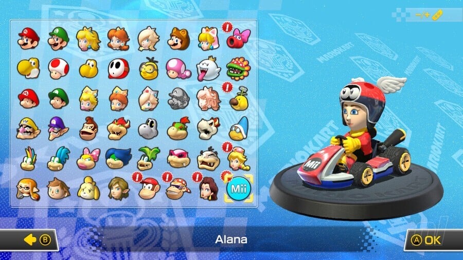 Mario Kart 8 Deluxe Booster Course Pass Wave 6 Mii Costume - Para-biddybud Suit