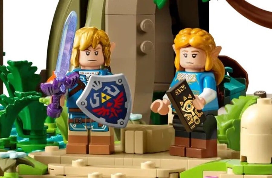 Drzewo Deku LEGO Zelda — Mistrzowski Miecz