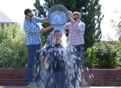 Microsoft's Phil Spencer Lays Down Ice Bucket Challenge to Reggie Fils-Aime and Shuhei Yoshida