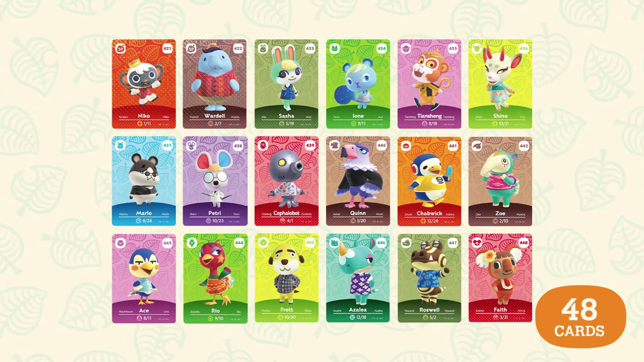 Cartes amiibo Animal Crossing série 5 : où les acheter ? - Nintendo Switch  - Nintendo-Master
