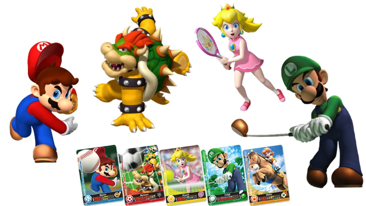 YOU PICK FROM LIST Mario Sports Superstars Amiibo Card 1-90 
