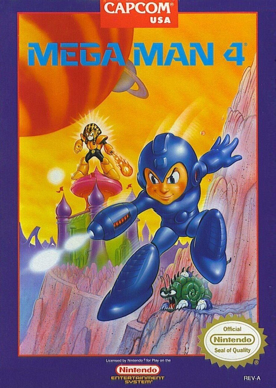 Mega Man 4 - North America