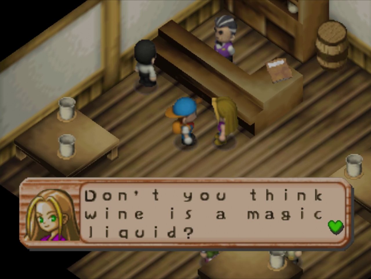 Harvest Moon 64's Relationship With Alcohol, The Magic Liquid Of  Flowerbud Village