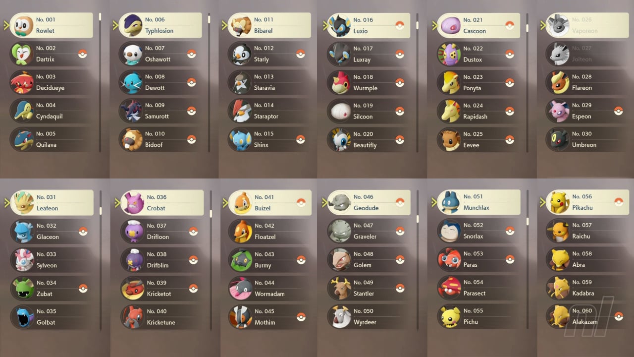 Pokémon Legends: Arceus Pokédex - Complete Hisui Pokédex List And Pokémon  Locations