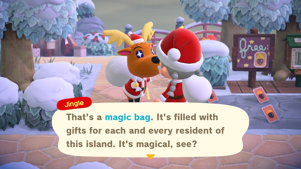 Animal Crossing Christmas - 'Toy Day' Villager Gift Guide, Jingle's Magic  Bag And New Horizons Toy Day Set Explained | Nintendo Life