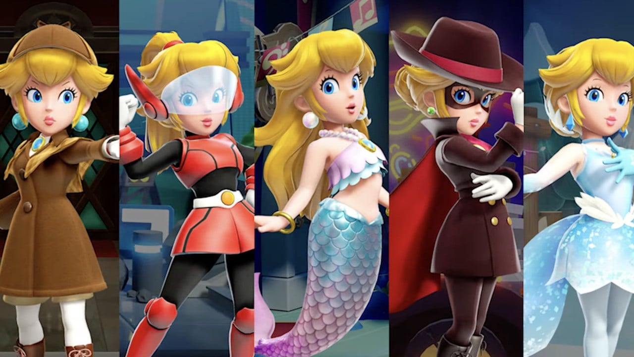 Photo of Ojoj!  Nintendo možno náhodou odhalilo viac Princess Peach: Showtime!  transformácií