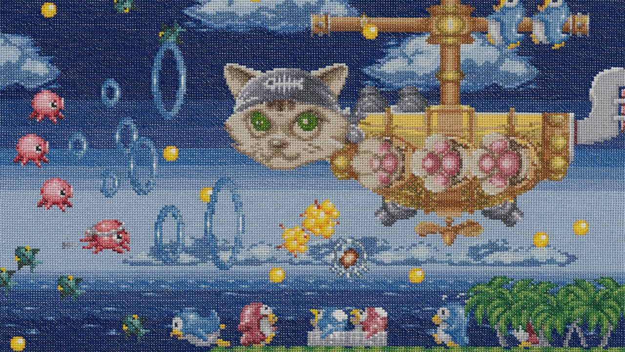 Ninterview: Per Fhager による刺繍とビデオゲームの組み合わせについて