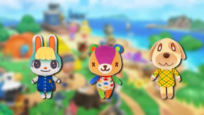 Three Adorable New Animal Crossing Plush Have Been Revealed