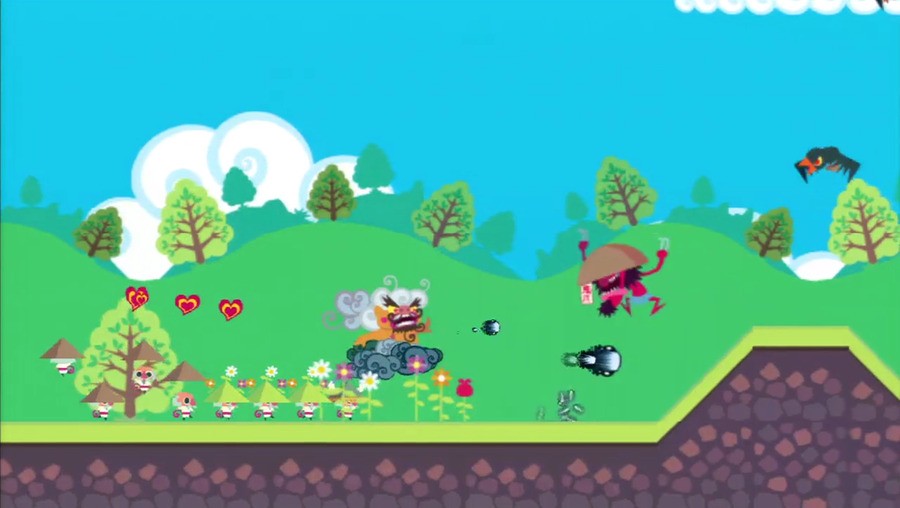 Dakko Dakko's previous game - Floating Cloud God Saves The Pilgrims - got good reviews on PS Minis