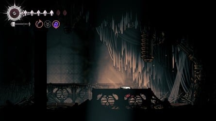 Whispering Vaults ladder to map