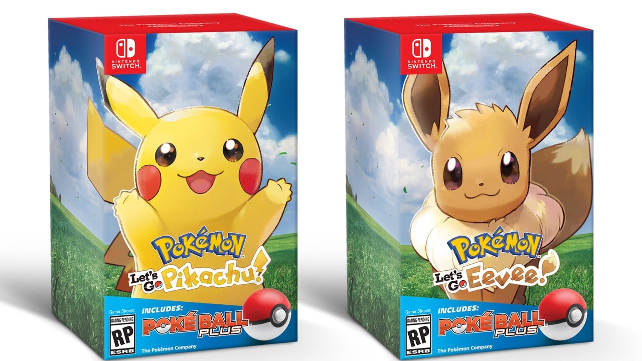 您將能夠購買PokémonLet's Go Pikachu和Eevee，其中包括PokéBallPlus