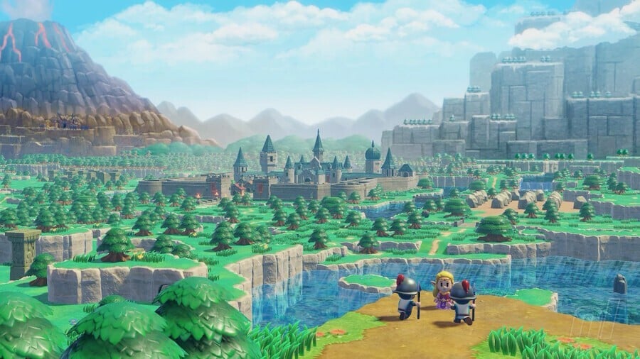 Echoes of Wisdom Hyrule Castle Distance