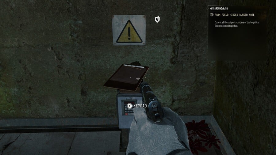 Farm Field Hidden Bunker keypad solution