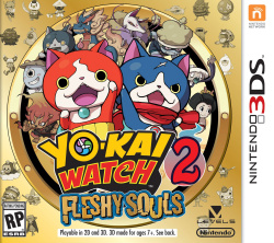 Yo-kai Watch 2: Bony Spirits & Fleshy Souls Cover