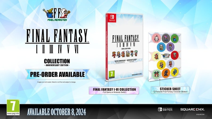 Édition anniversaire de Final Fantasy Pixel Remaster