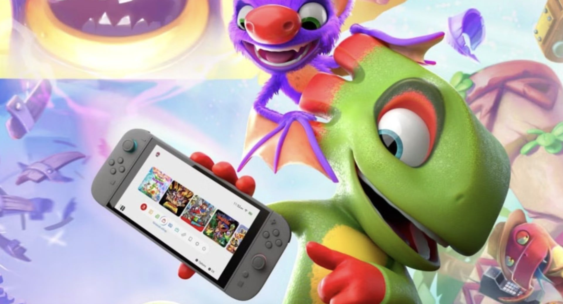 Yooka-Replaylee 60fps on Switch 2: Playtonic Releases 5GB Performance Patch - Nintendo News Article