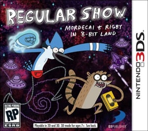 Regular Show: Mordecai and Rigby in 8-Bit Land