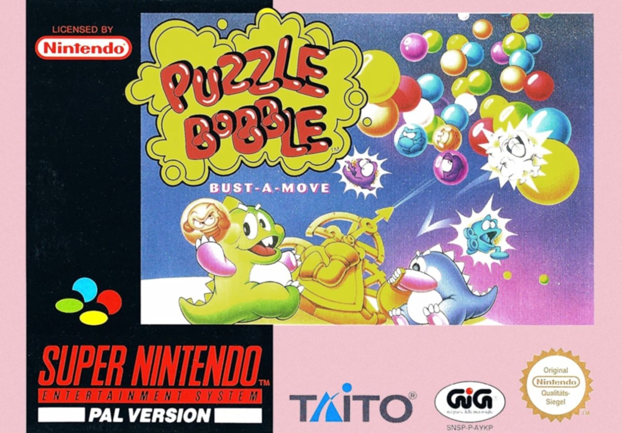 Bust a Move / Puzzle Bobble SNES 