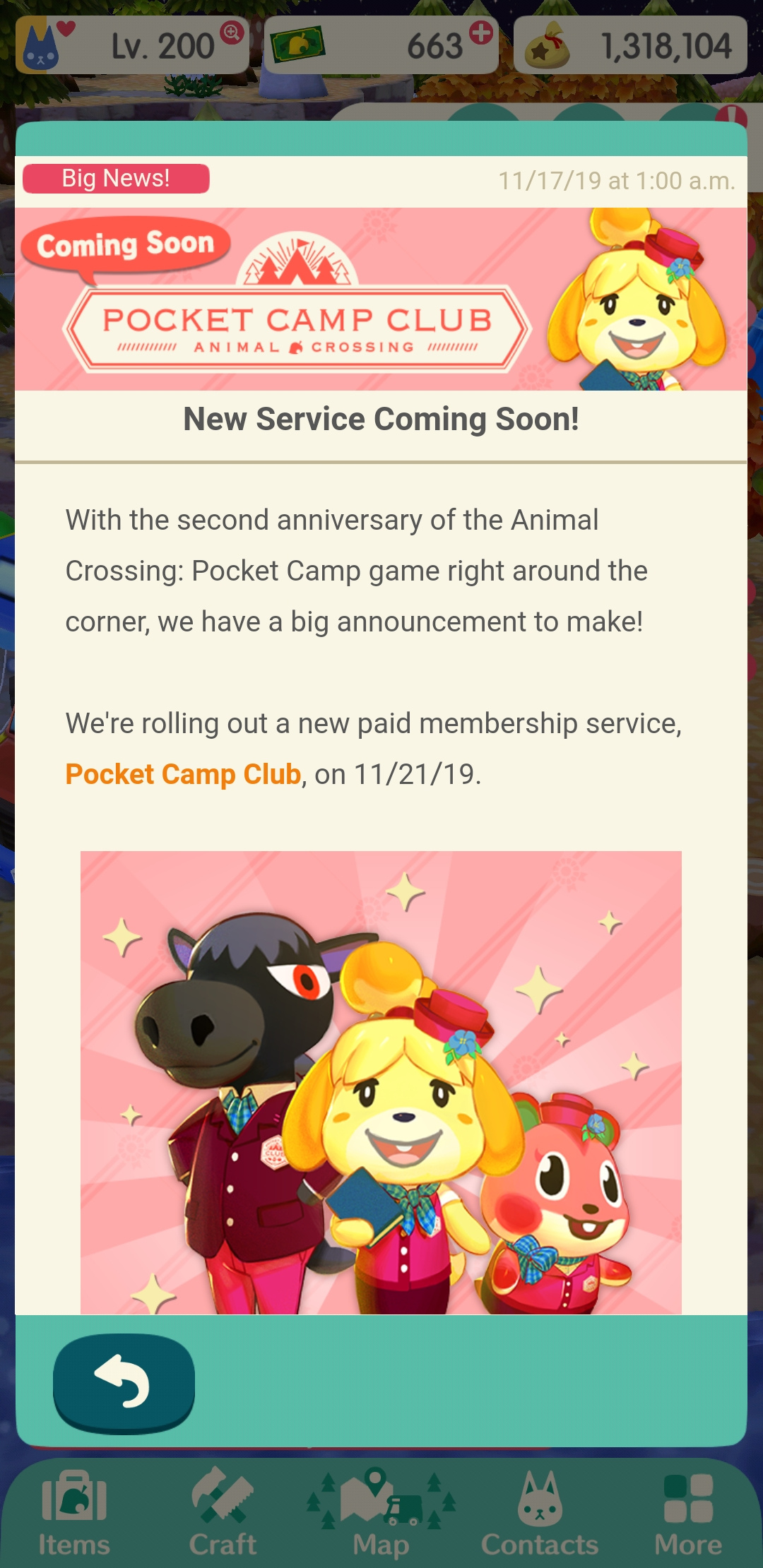 animal crossing pocket camp nintendo switch