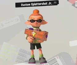 Splatoon 3 Custom Splattershot Jr.