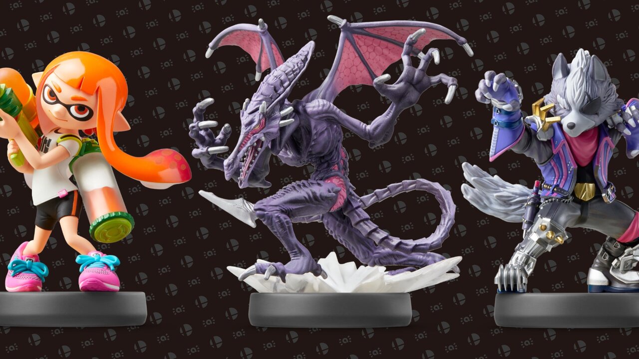 Nintendo amiibo Wolf Star Fox Switch Super Smash Bros Ultimate