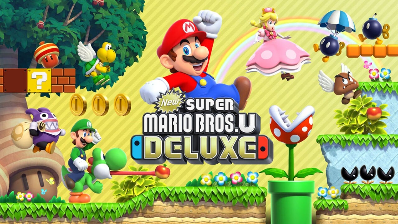 新的Super Mario Bros. U Deluxe將於1月份進入Nintendo Switch