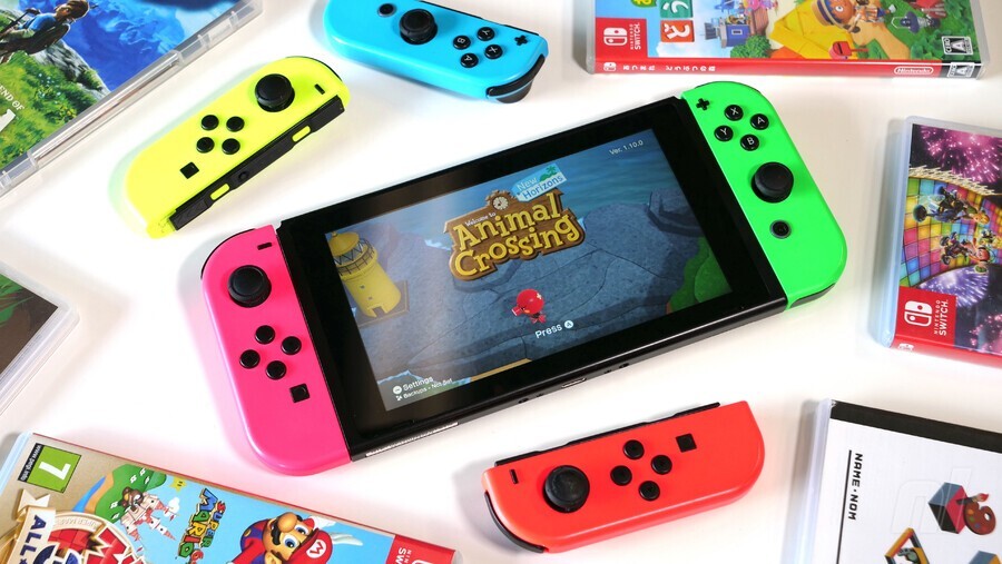 Nintendo Switch, accessories and games
