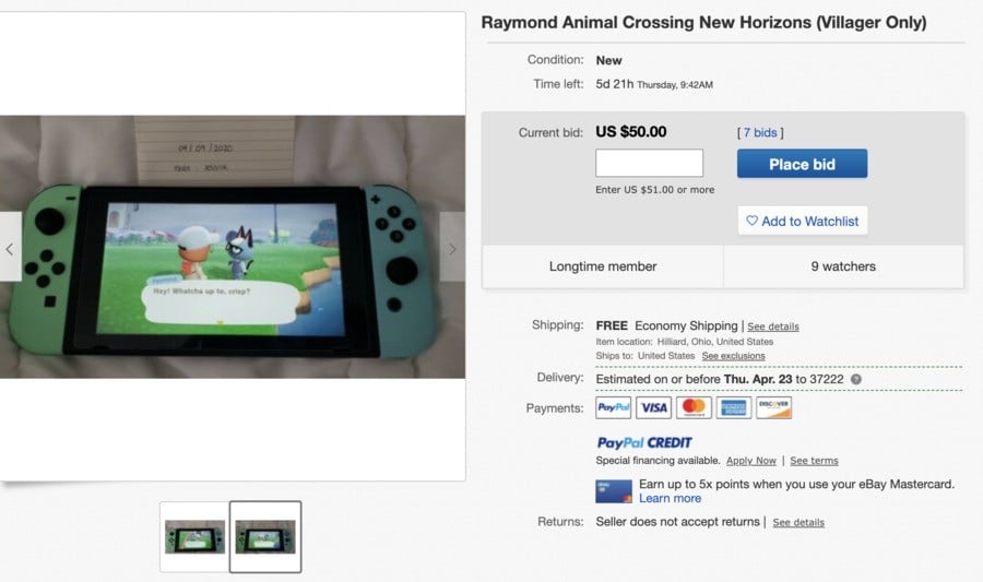Animal Crossing New Horizons Scams