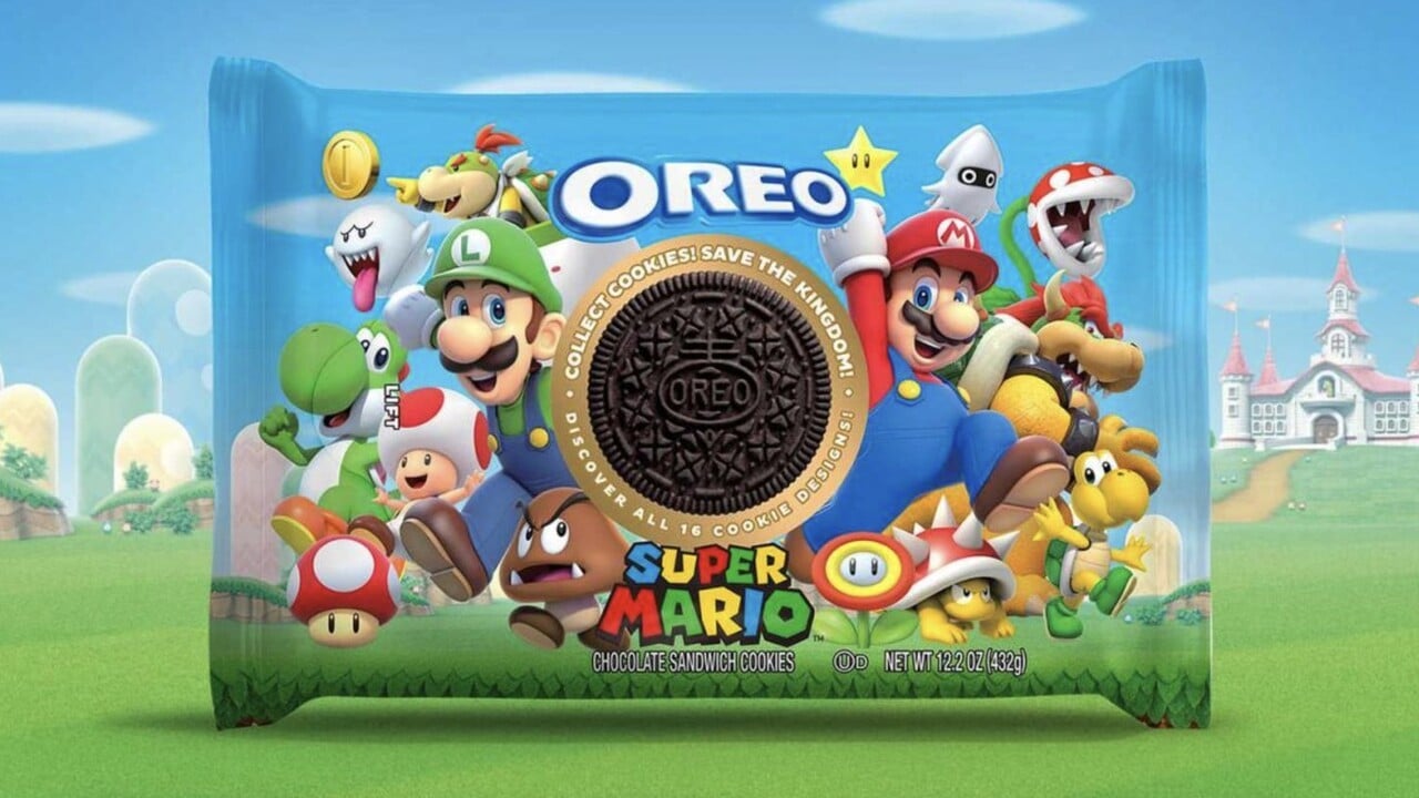 Random: Someone Has Digitally Preserved The Super Mario Oreo Cookies