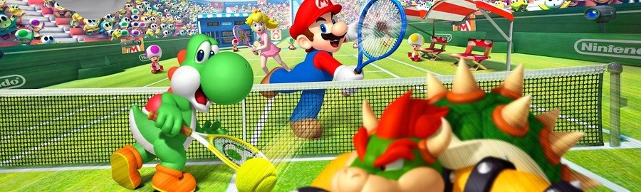 Mario Tennis Open Banner