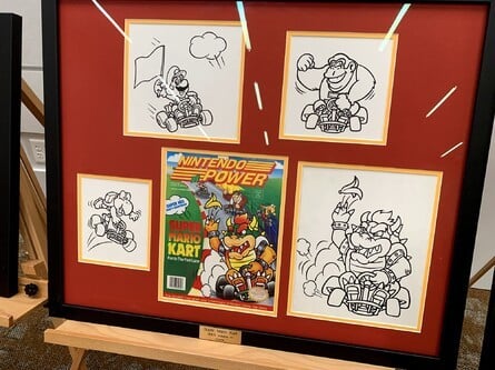 Art of Nintendo Power Gallery PAX West 2023