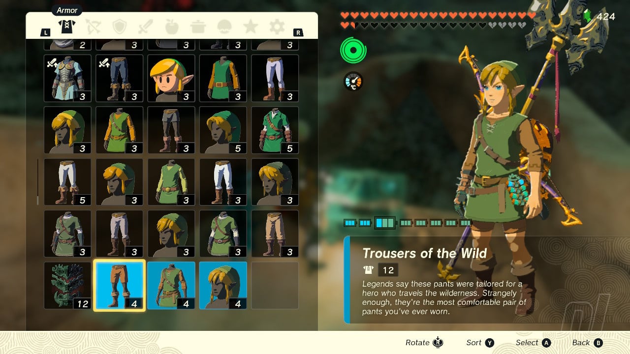 Zelda Tears Of The Kingdom All Armour Locations And Best Armour