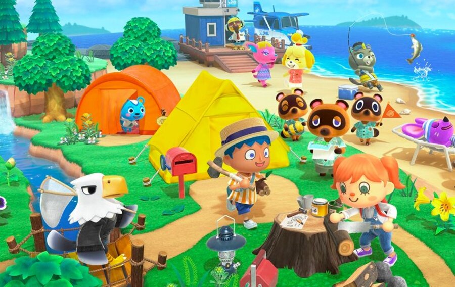 Animal crossing new horizons in game shop purchases