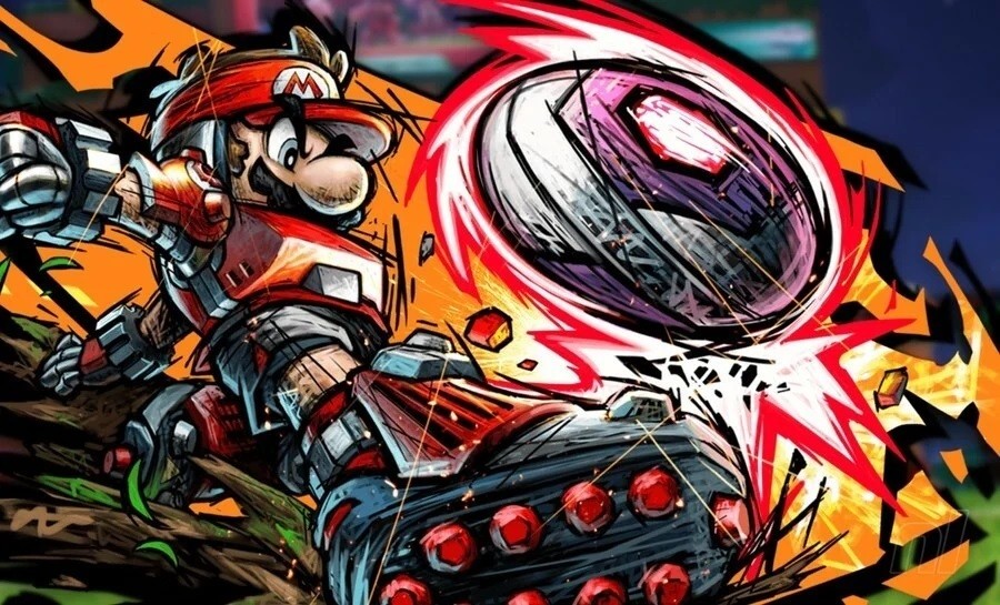 Acak: Mario Strikers Typo dari Nintendo Jepang Secara Tidak Sengaja Menciptakan Saingan Liga Roket