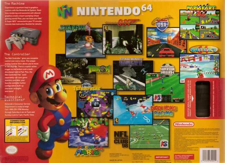 N64 Box (GE & MK featured) Higher res version of this image would be appreciated, match accordingly with feature