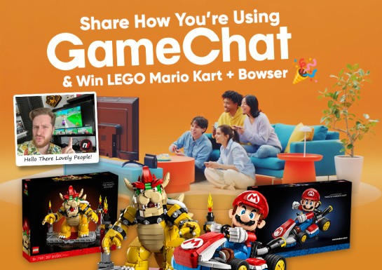 Share How You're Using GameChat and Win LEGO Mario Kart + Mighty Bowser!