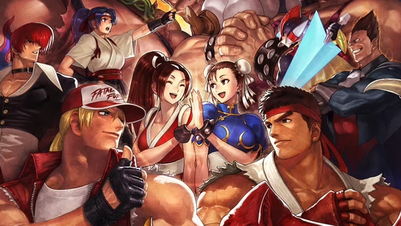 SNK vs. Capcom：SVC混亂有限運行遊戲開關的物理髮布顯示