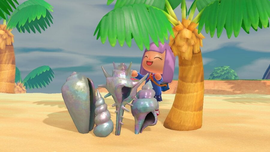 Shell ornament in Animal Crossing: New Horizons