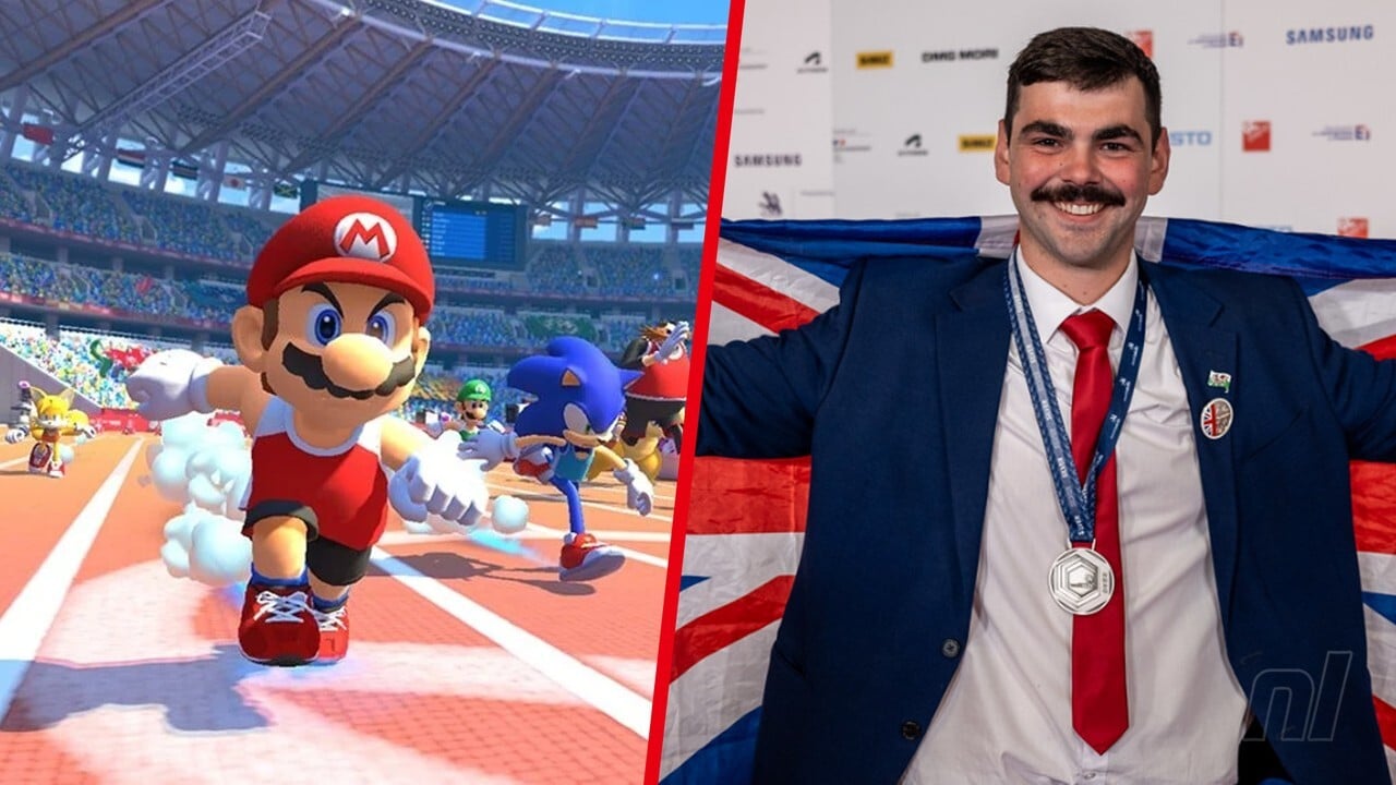 Random: Moustachioed “Super Mario” Plumber Picks Up Silver At The “Olympics”