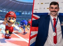 Moustachioed "Super Mario" Plumber Picks Up Silver At The "Olympics"