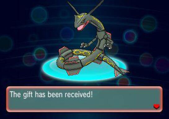 3DS - Pokémon Omega Ruby / Alpha Sapphire - Rayquaza - The Models Resource