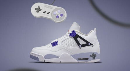 CONCEPT SNES US Nike Air Jordan 4