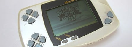 The first WonderSwan model arrived in 1999 and had a monochrome screen. Battery life was over 30 hours — and from a single AA battery, too