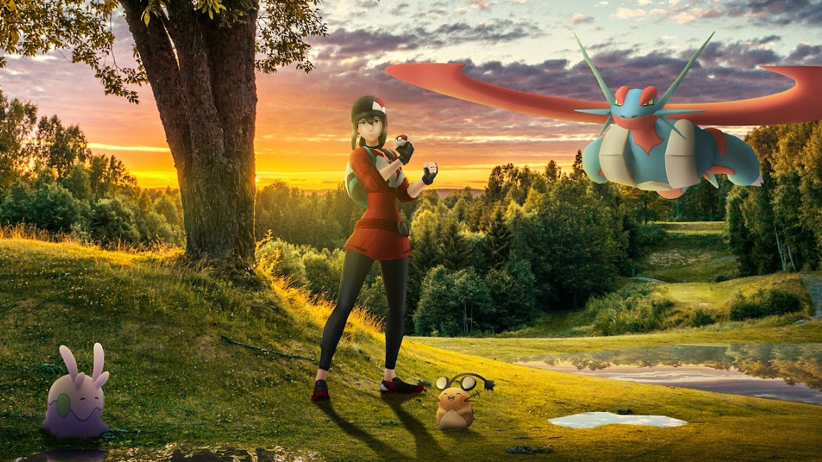 Pokémon GO Twinkling Fantasy Event Brings Mega Salamence and Shiny Dedenne to Nintendo Switch Players