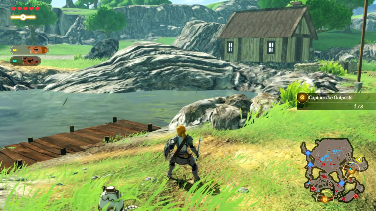 GoNintendoTweet on X: Hyrule Warriors: Age of Calamity Vs. Zelda: Ocarina  of Time - Lon Lon Ranch comparison    / X