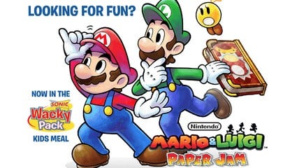 Nintendo Teams Up With SONIC for Mario & Luigi Promotion - No, Not That One