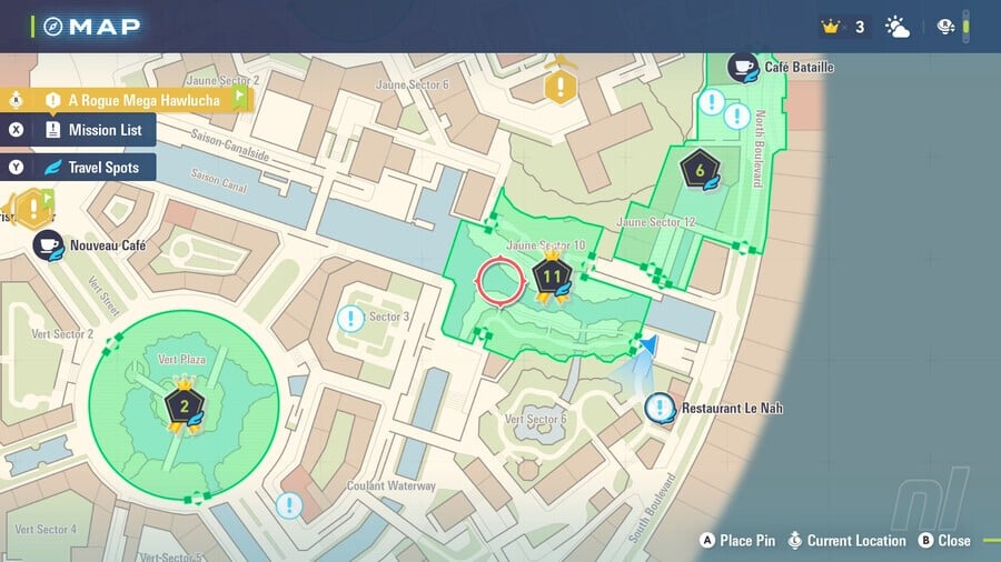 Pokémon Legends: Z-A - Wild Zone 11