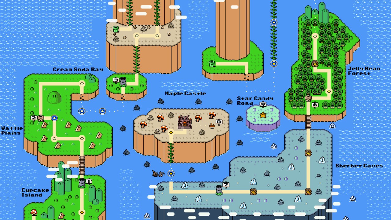 Super Mario World: Lost in the Forest - Play Game Online