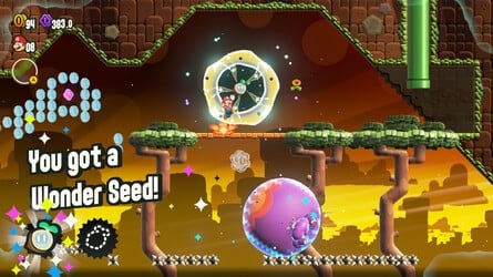 Super Mario Bros. Wonder: Special World - Pipe-Rock Plateau Special Bounce, Bounce, Bounce 8